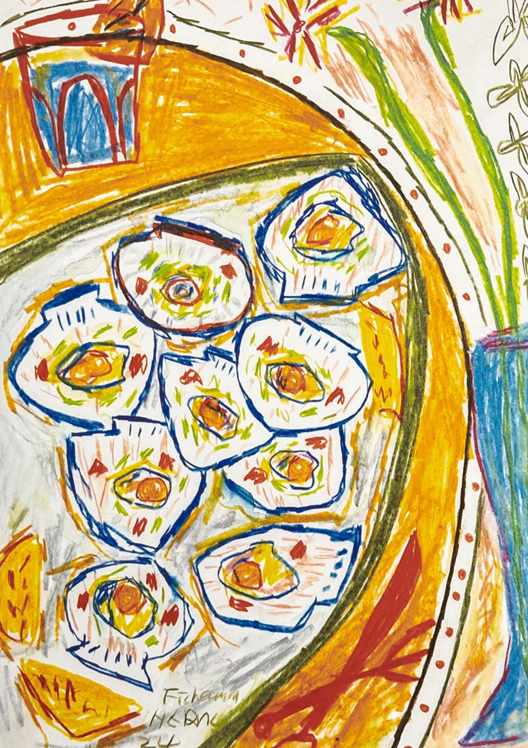 Fisher Man Table-Scallop