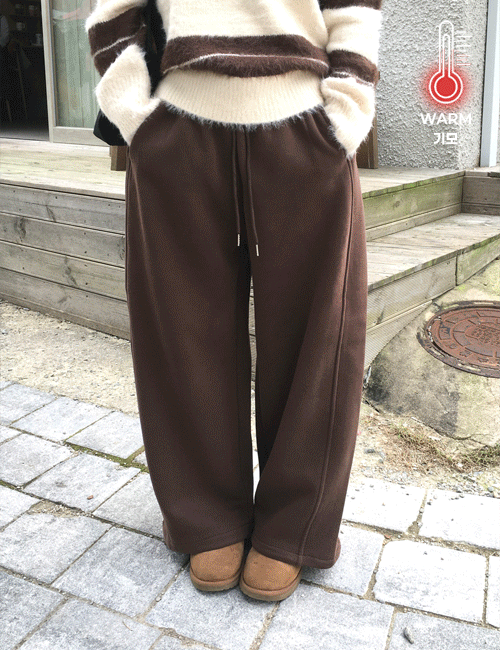 리든어스 [500장돌파!/2단기장/기모/무배] 에그 투웨이 밴딩 팬츠 (4color)