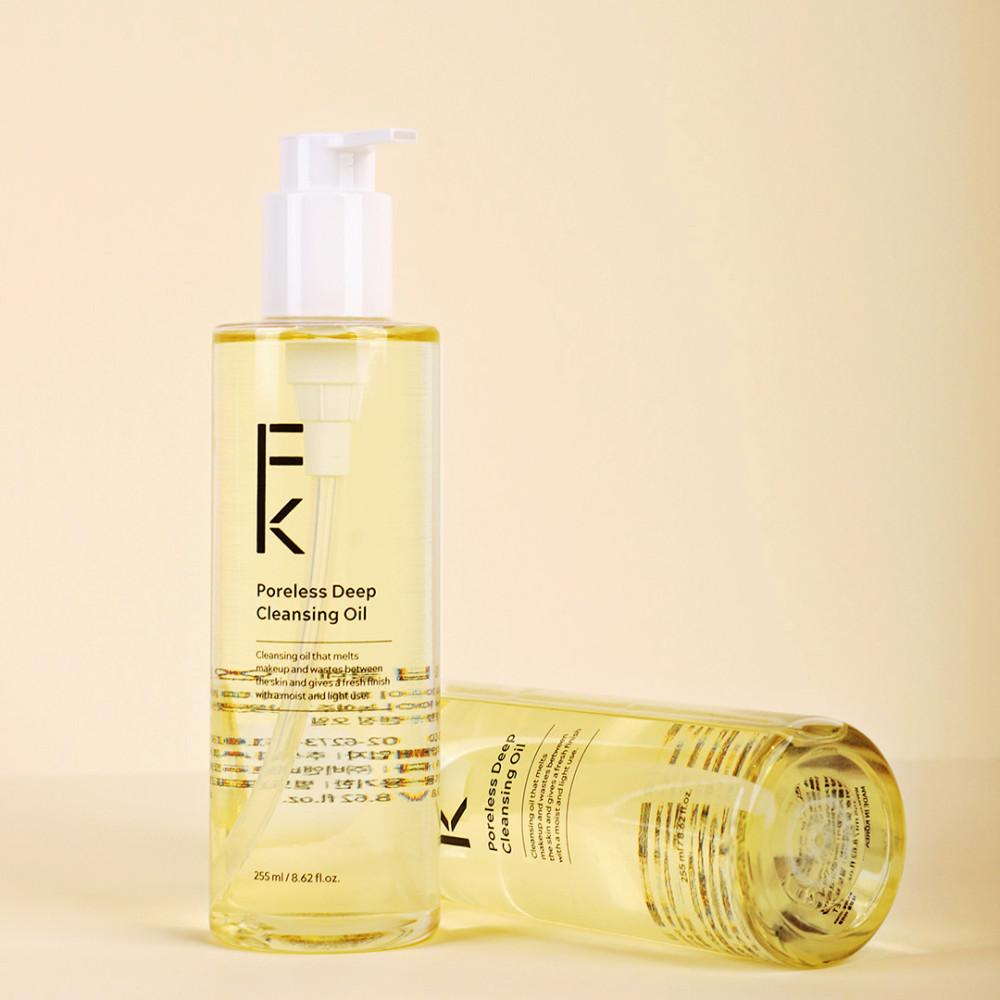 💛20% 할인💛 필킨 포어리스 딥 클렌징오일 255ml (블랙헤드제거, 발효효소, 비자극, 30.33%블랙헤드개선, 미세먼지(모사체)세정력, 노폐물(피지)세정)