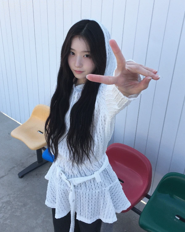 [키치무드/🎀데이빈made] 히프 펀칭 레이스 후드 + 아일렛 벨트 set