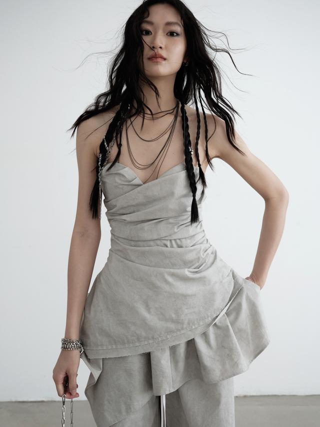 【Miseki SEOUL】25SS★ Sheer sleeveless button one piece MUSINSA | MISEKI SEOUL Sheer sleeveless button one piece BLACK