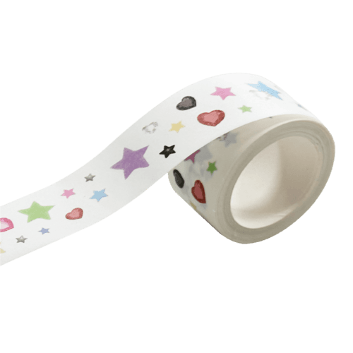 어버블크러쉬 펠트별 키스컷 마스킹테이프