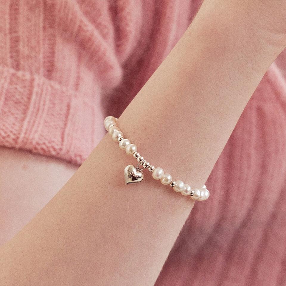 [silver925][에스파 윈터 착용] glorious pearl bracelet