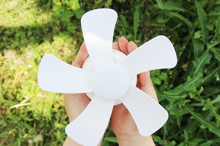 감성캠핑 천장형 무선 타프팬 선풍기