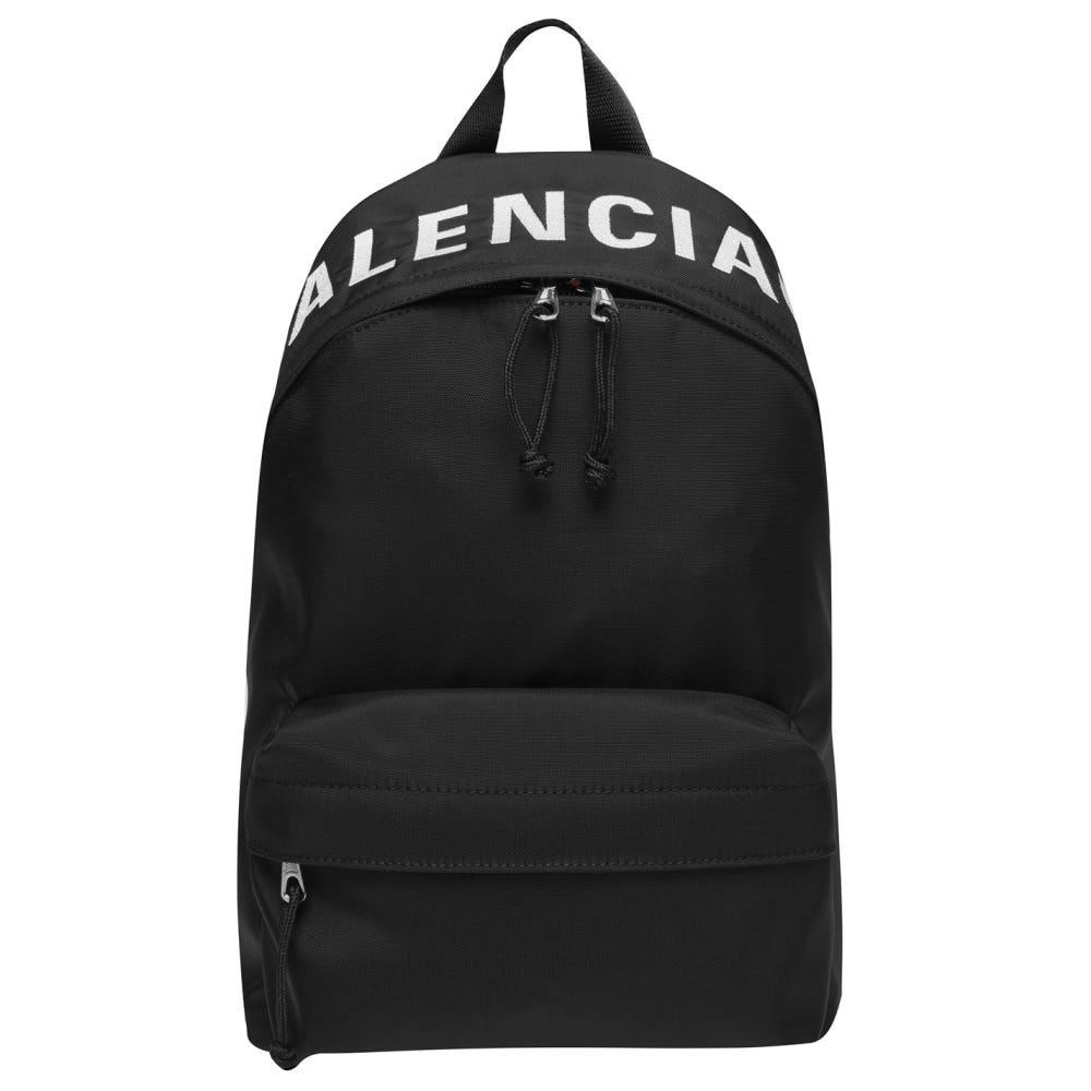[특별가/관부가세포함] 발렌시아가 여성 백팩 휠백팩 로고 가방 블랙 / 705760