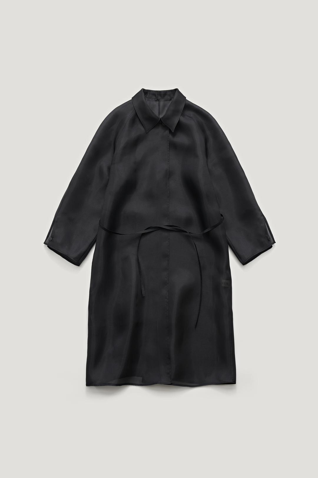 CARDIFF BACK DART COAT_BLACK / ₩248,000