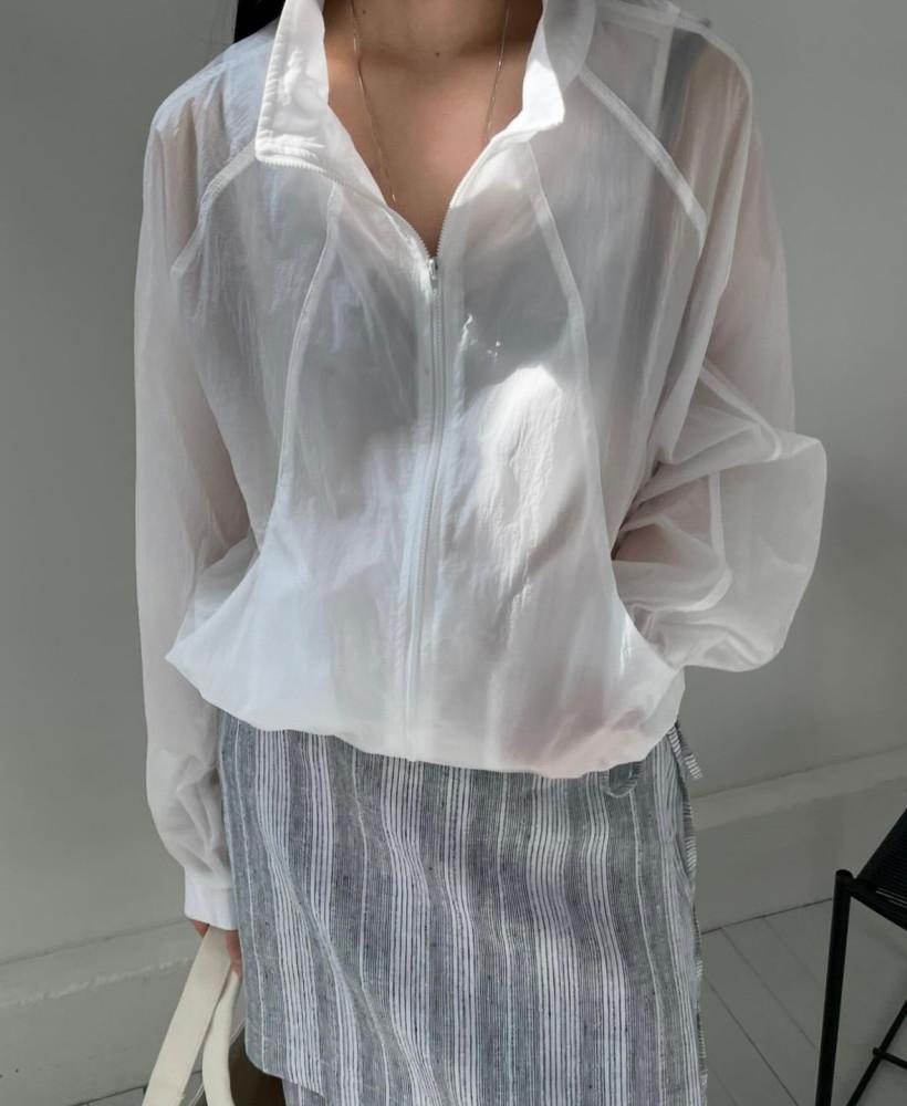 베이지당일 atmosphere 윈디드 점퍼 (5color) 앳머스피어 바람막이 시스루점퍼 가벼운