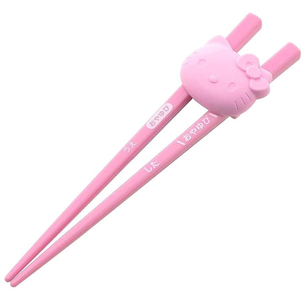 산리오 헬로키티 휴대용 어린이집 유치원생 트레이닝 교정 젓가락 16.5cm