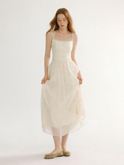 마가렛 슬리브리스 롱원피스