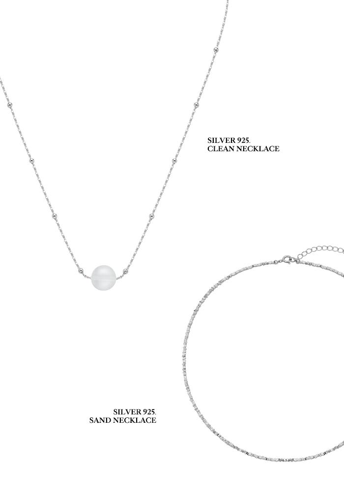 [Silver 925] Layered Set1 (Clean+Sand) (6/24 입고)