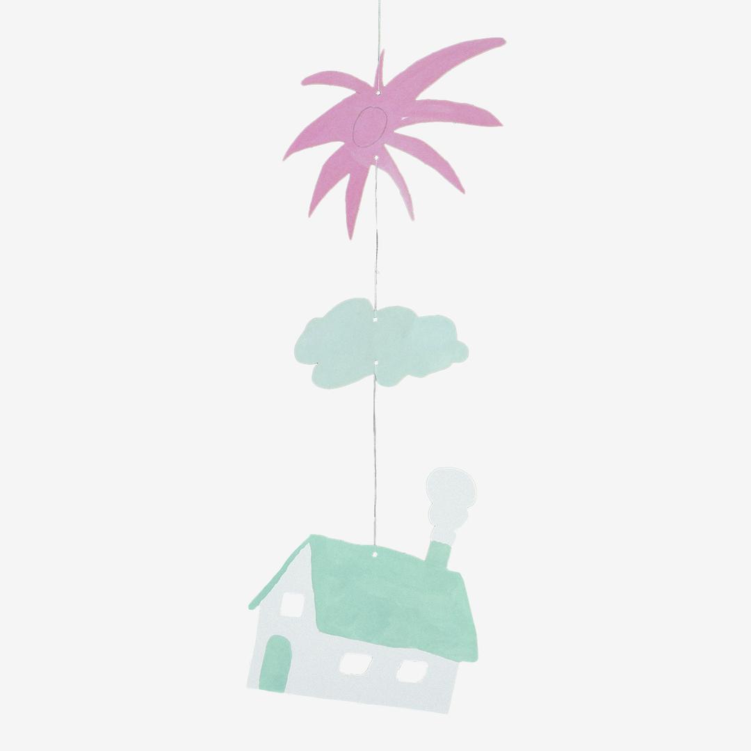 모빌-Our Village (민트)