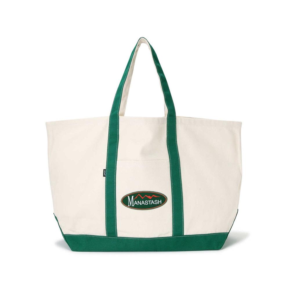 [마나스타시] MANA HEMP TOTE LARGE (GREEN)