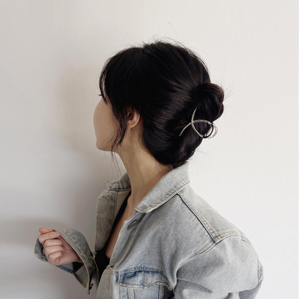 레이스룸 올림 긴 머리 헤어 집게 핀 꼬임 슬림 왕폭 고급 국내제작