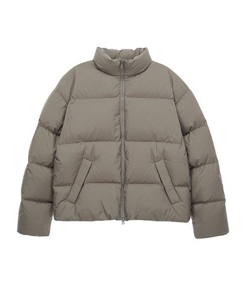 푸퍼 다운 점퍼 (그레이)