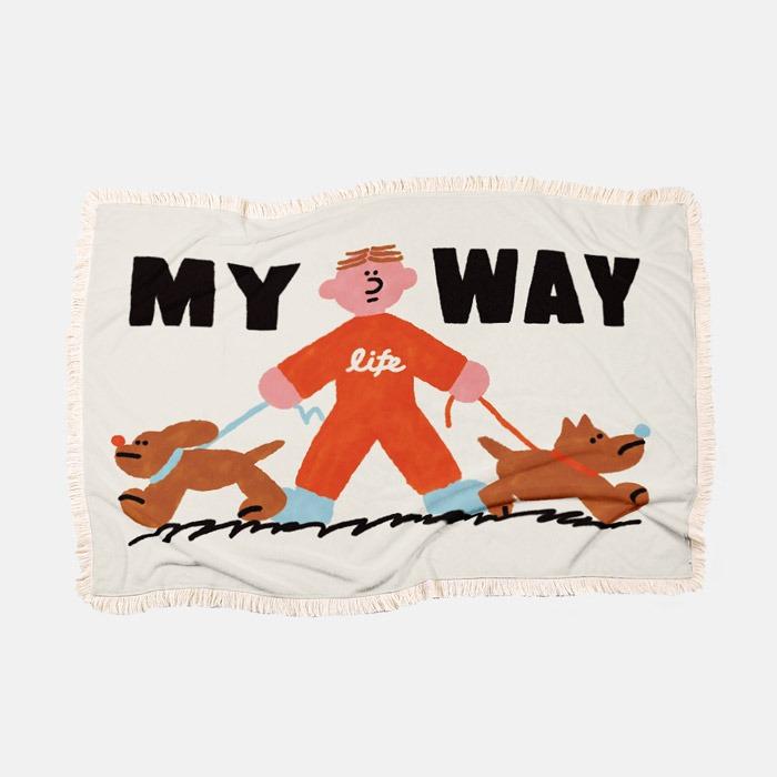 MY WAY 극세사 담요