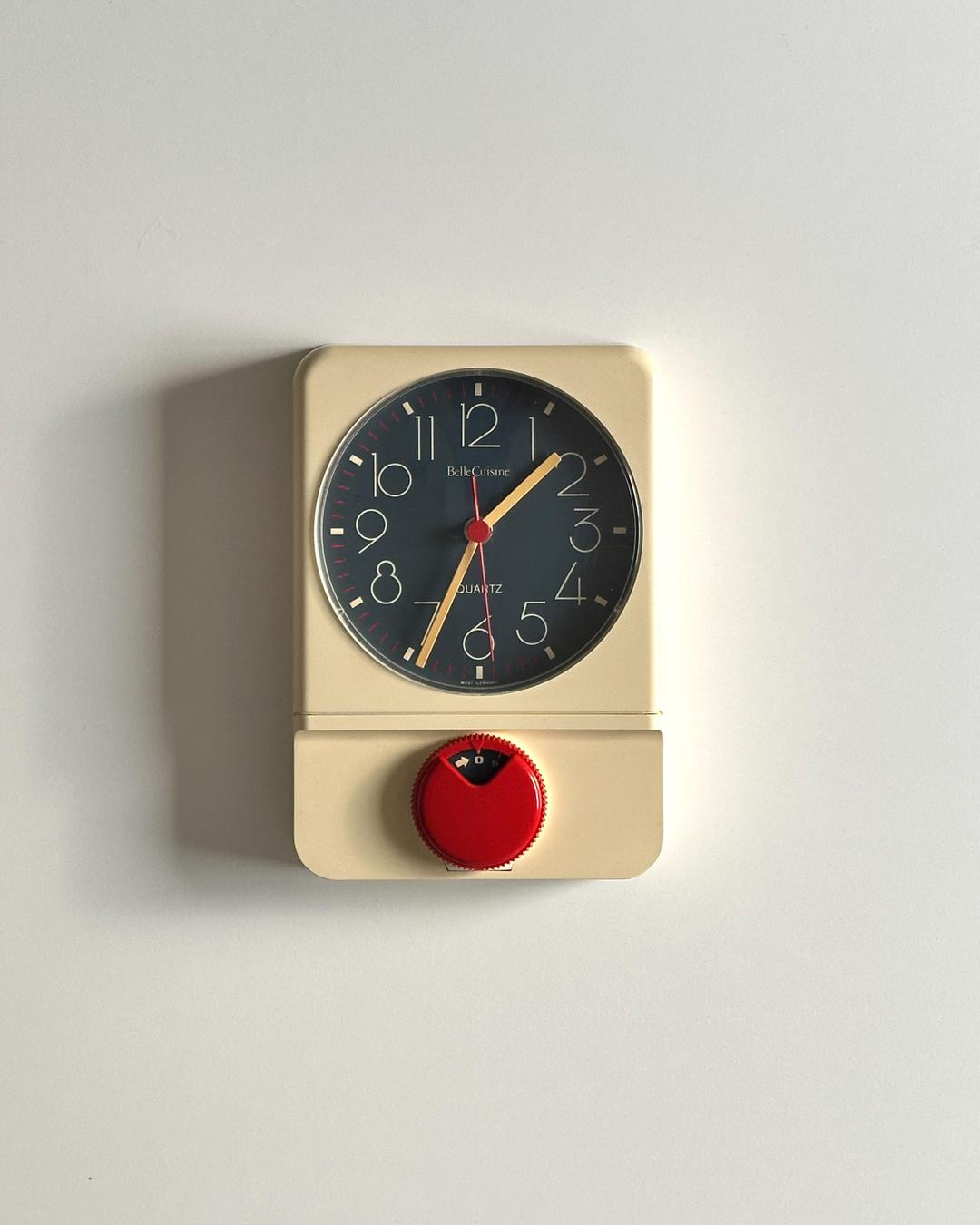 70s BELLE CUISINE Kitchen Wall Clock