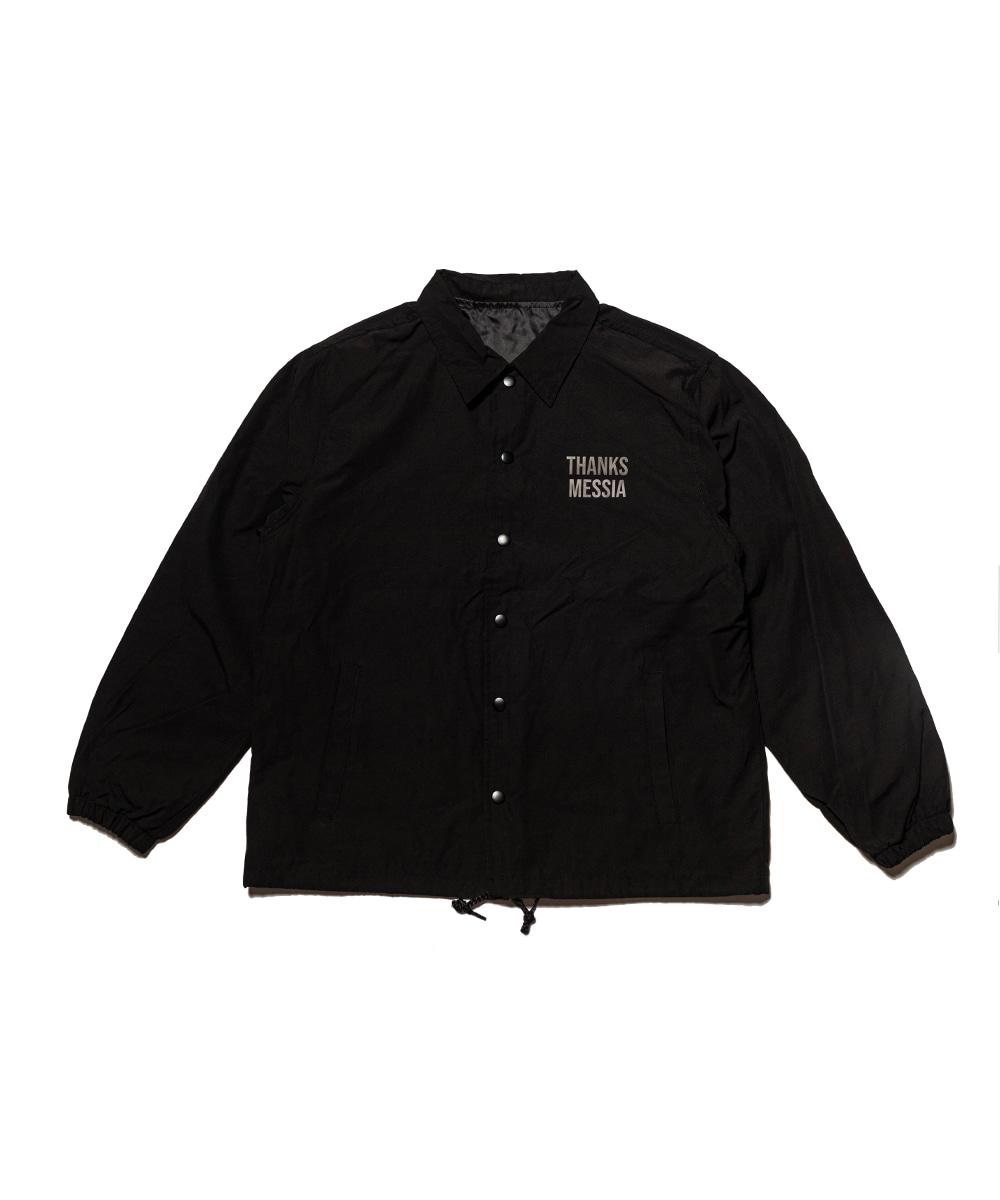 ARCH LOGO COACH JACKET-BLACK
