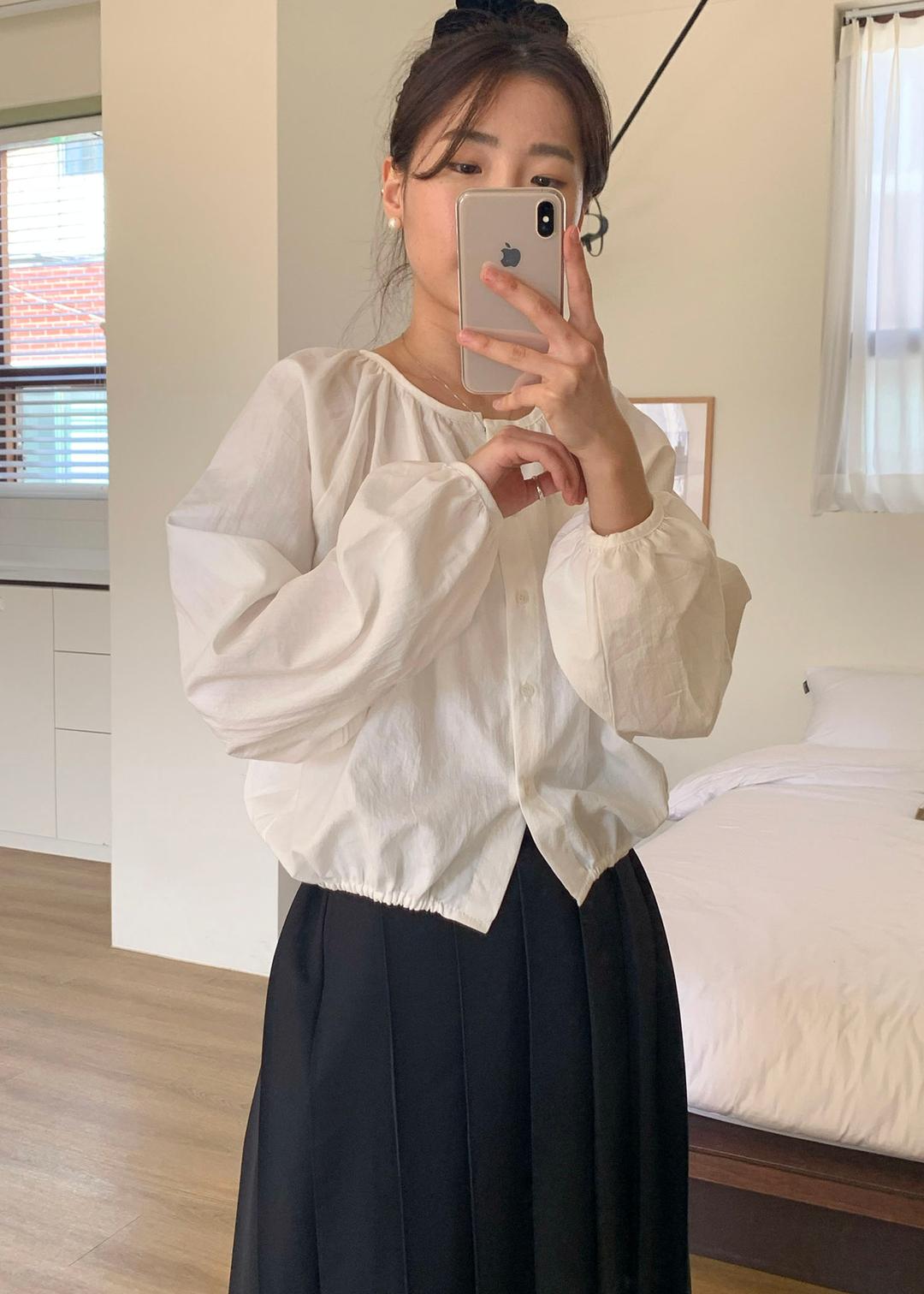 Apr balloon blouse_White (2차)