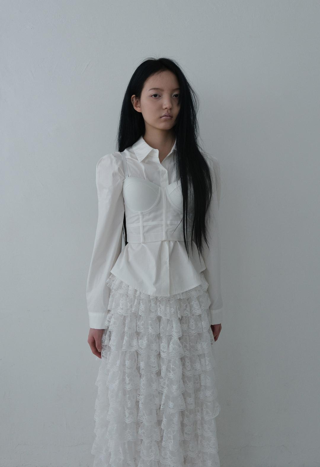 Cotton Puff Shirt, 2color