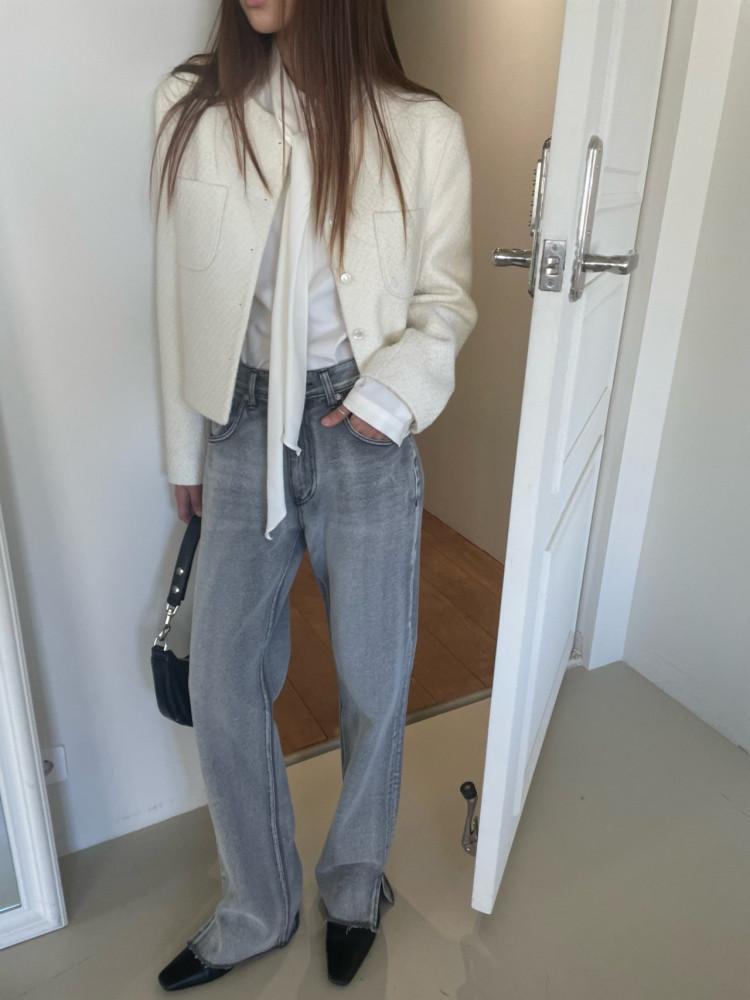 SALE 핑 아당일/fw브리드 프제 트위드 자켓 3colors