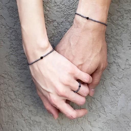 [어반시크] 미니멀 커플팔찌 심플&데일리 발찌