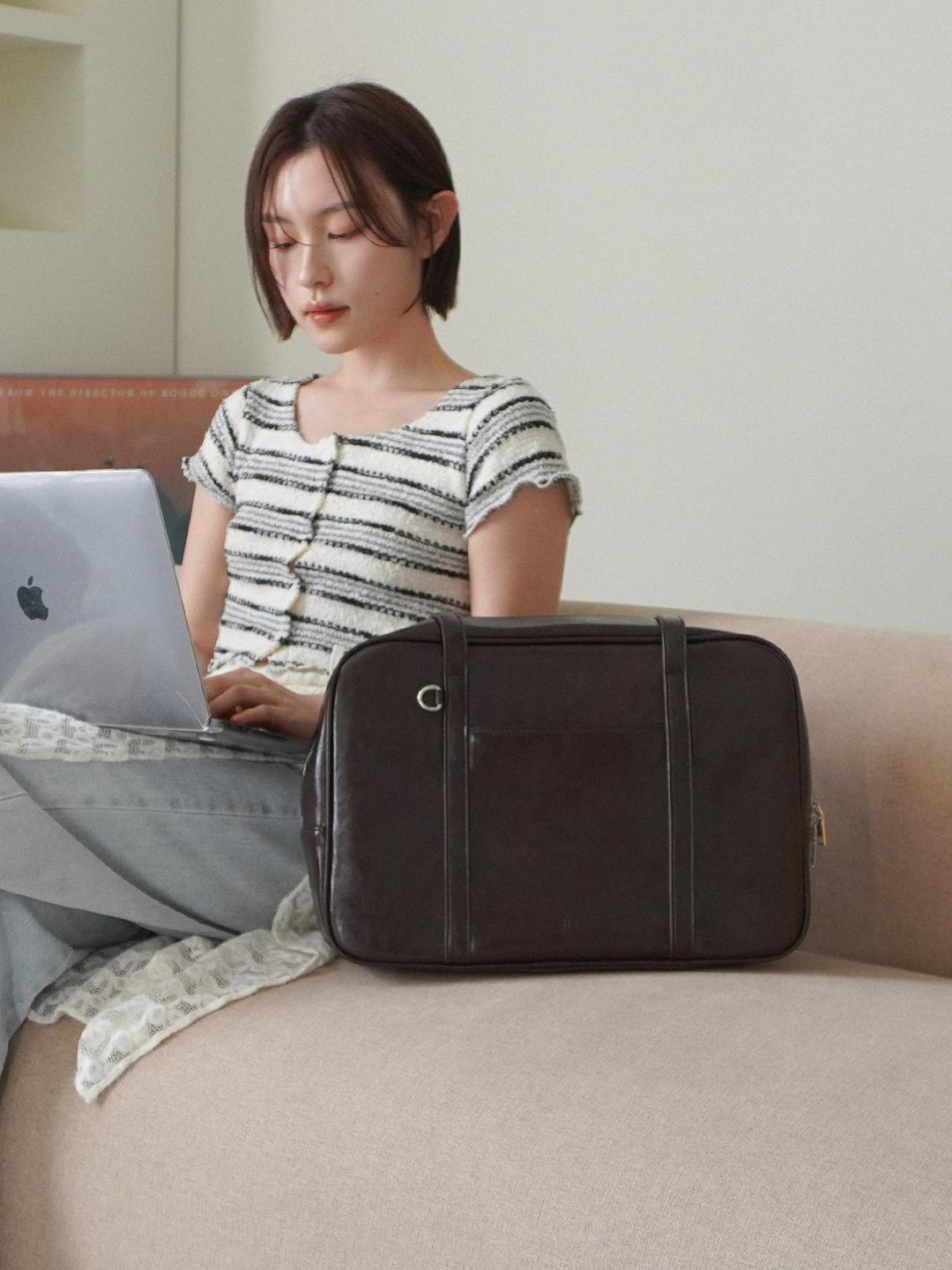 [Almond bag_brown]