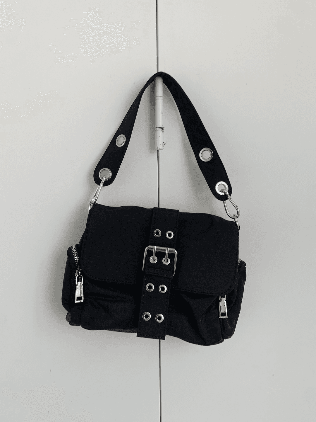 Tannie Black Pocket Bag