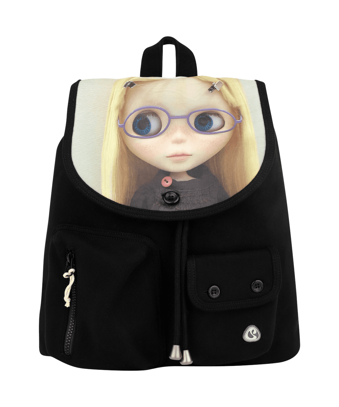 COYSEIO X BLYTHE PIGMENT-DYED BACKPACK BLACK