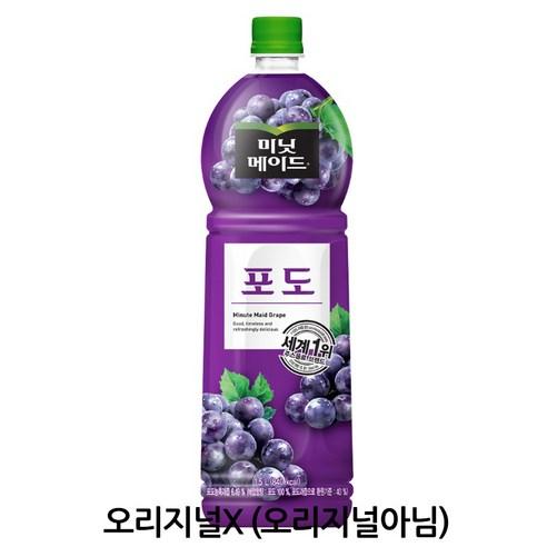 미닛메이드 포도주스, 1.5L, 12개