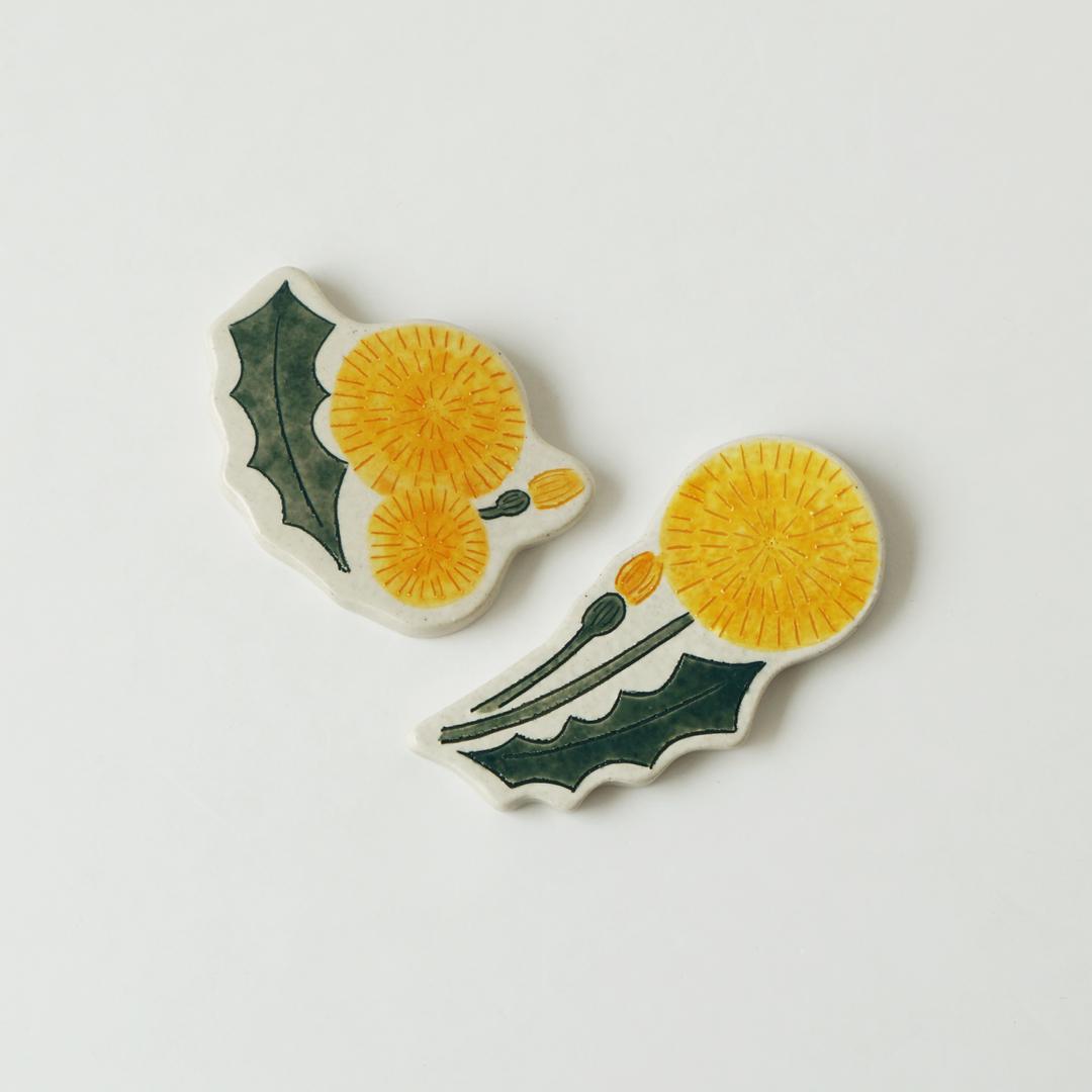 민들레 수저받침 (모양 택1)