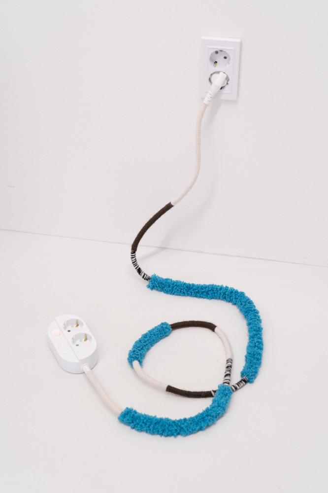 turquoise cable 커스텀 멀티탭