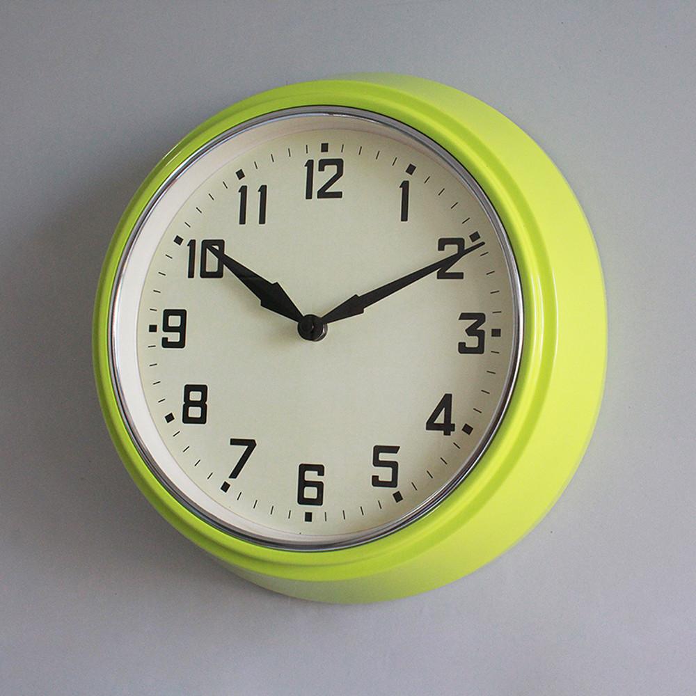 레트로 심플 벽시계 2color 무소음 월클락 인테리어 시계 빈티지