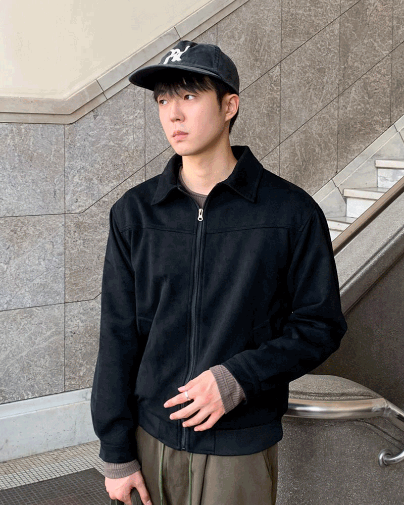 WC 크롭 스웨이드 JK