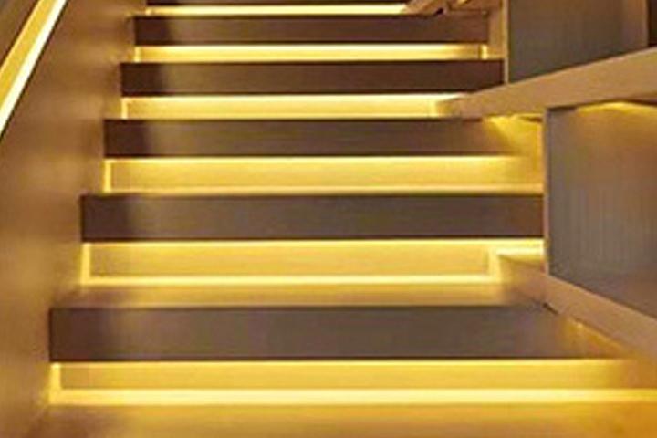 DIY LED 조명 센서 스트립 건전지전원 1M/3M 인테리어 슬림바 무드등 거실 주방