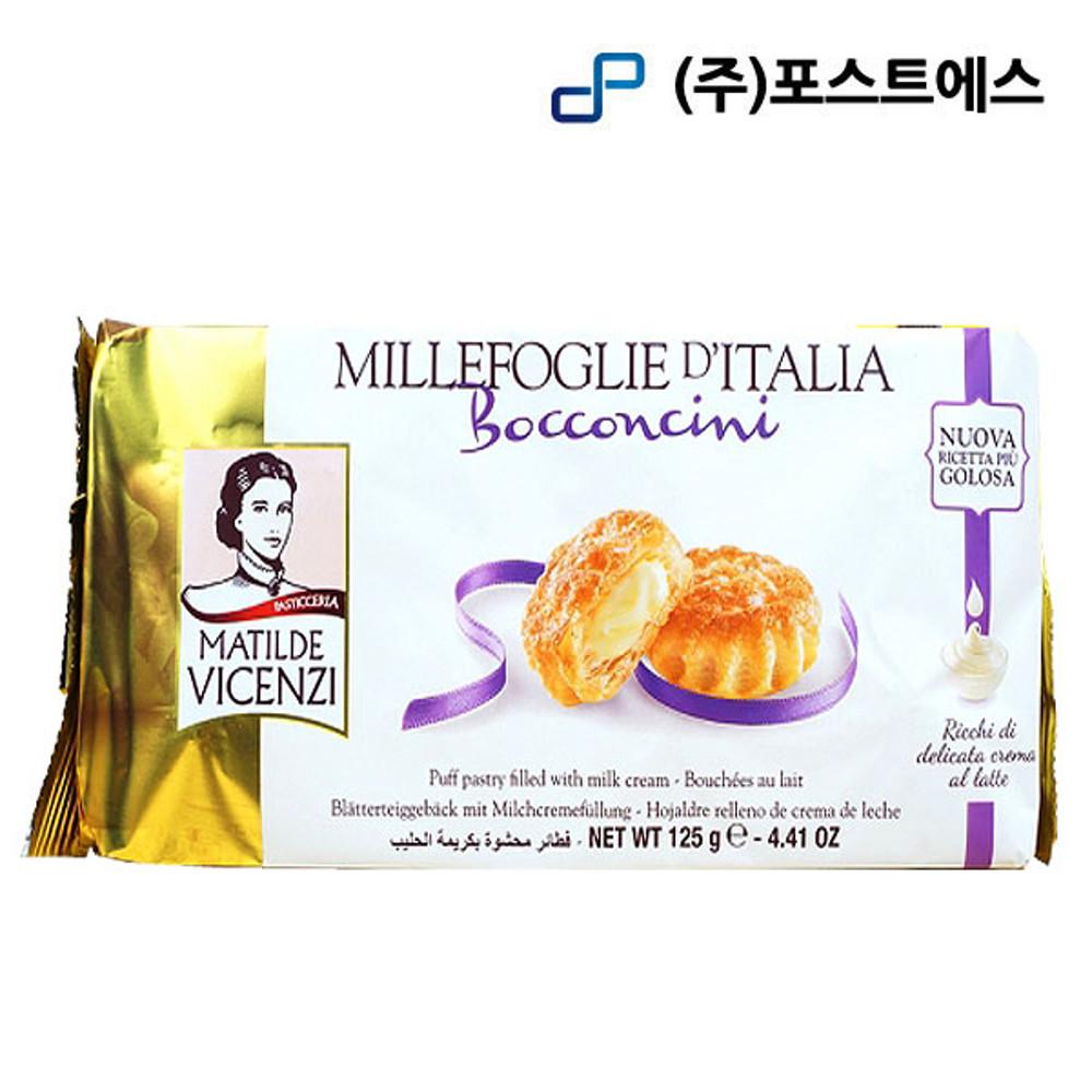 비첸지 밀레포글리에 퍼프패스트리 밀크크림맛 125g