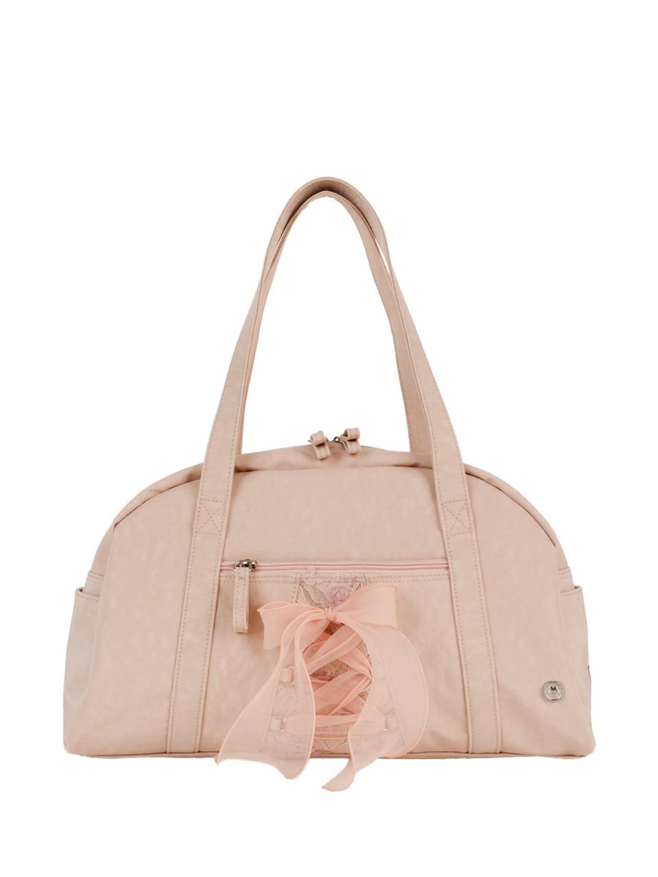 [5% OPEN SALE ~9.17] Daily ribbon gym bag_nude pink