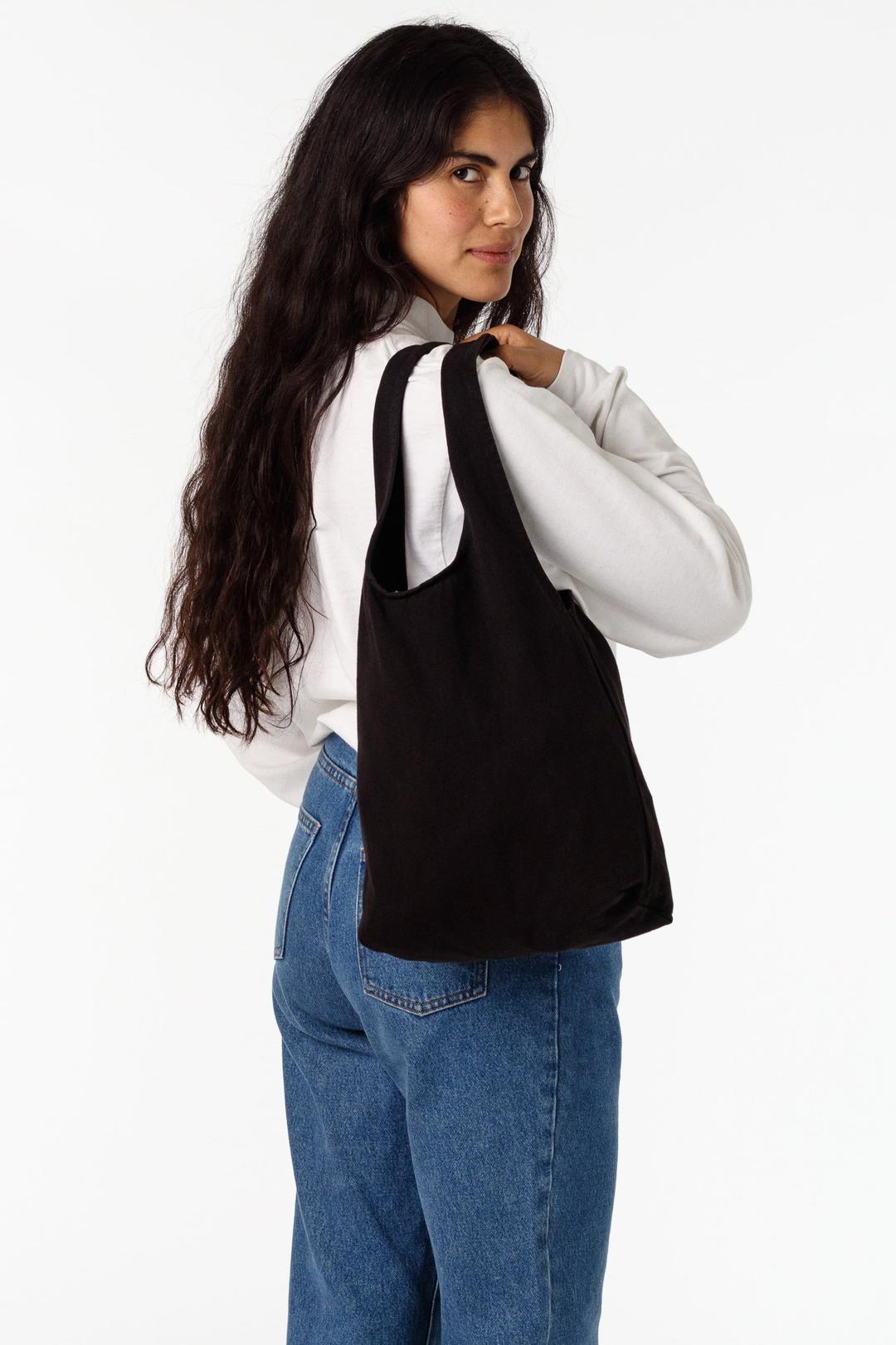 BD13 - Bull Denim Shopping Bag - Black