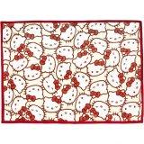 마루신 산리오 헬로키티 페이스 하프 블랭킷 담요 140x100