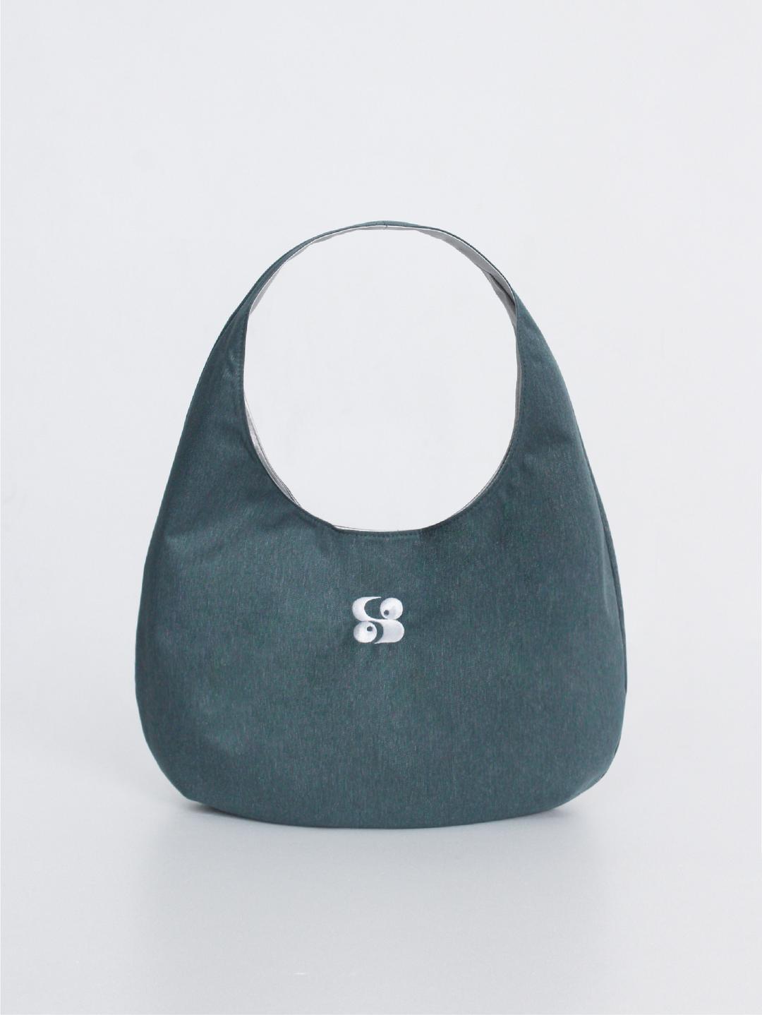 MINI TWO WAY BAG -silver.vintage denim-