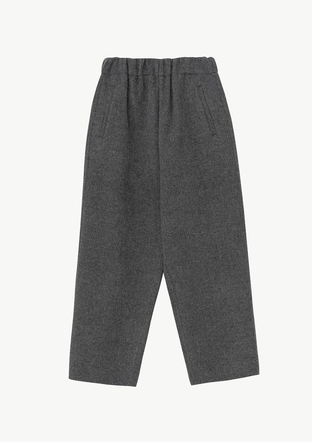 Handmade Banding Pants in Gray