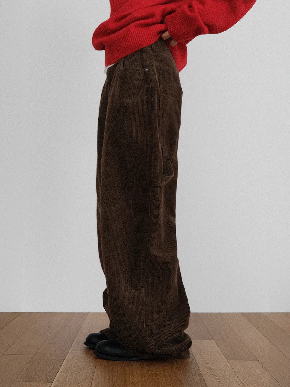 비죠코듀로이카펜더팬츠