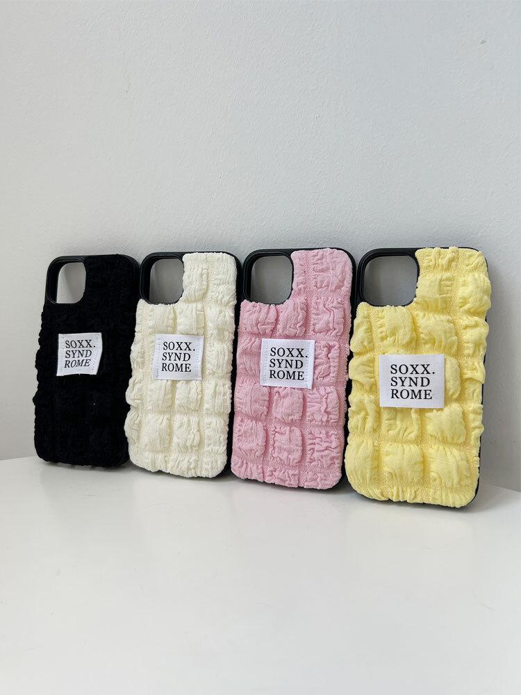 [패브릭 케이스]Quilting logo