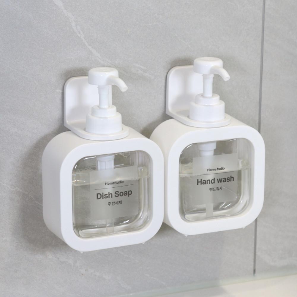 홈튜디오 플라잇 공중부양 디스펜서 홀더 샴푸 걸이 홀더 욕실 용품 정리