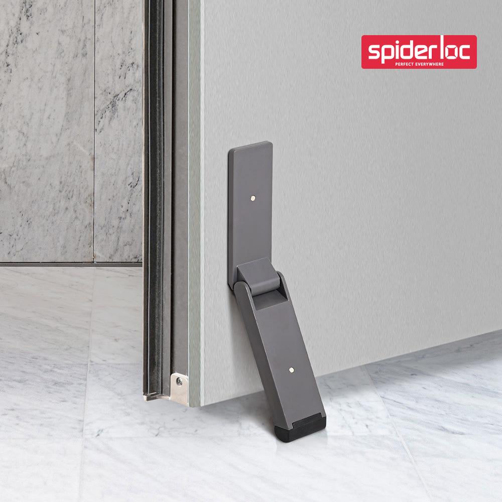 무타공 접착식 자석 도어스토퍼 현관문고정 원터치 말발굽