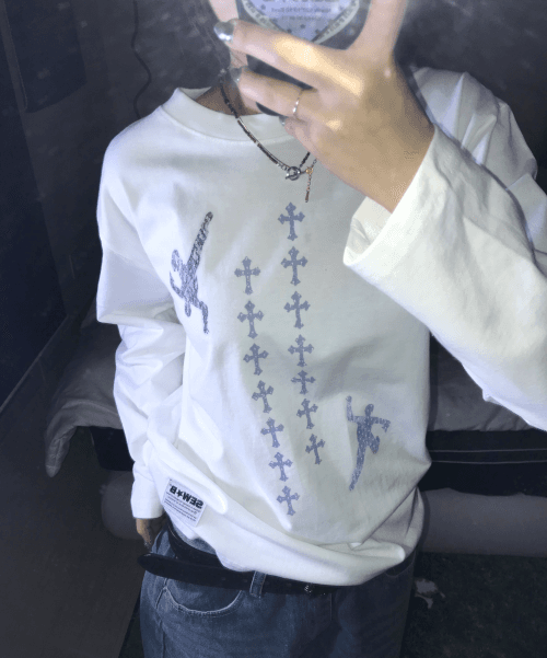 오버핏 JUMP 긴팔티