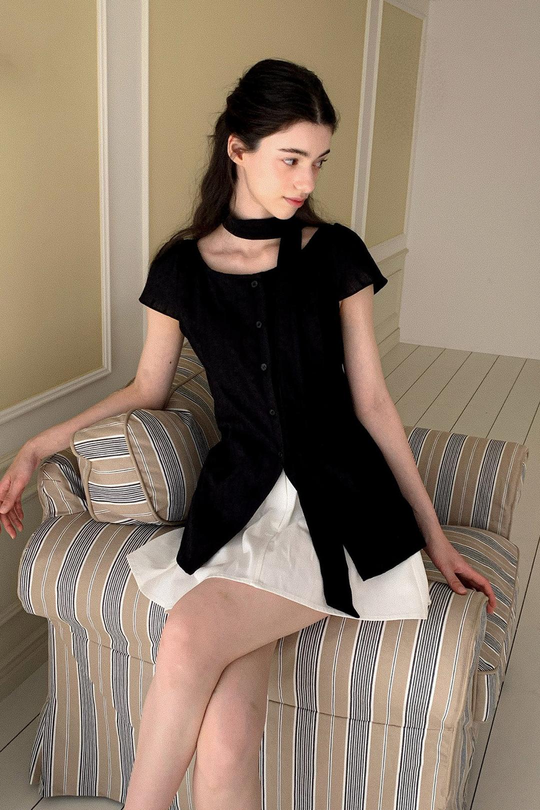 Cathy Blouse / Black
