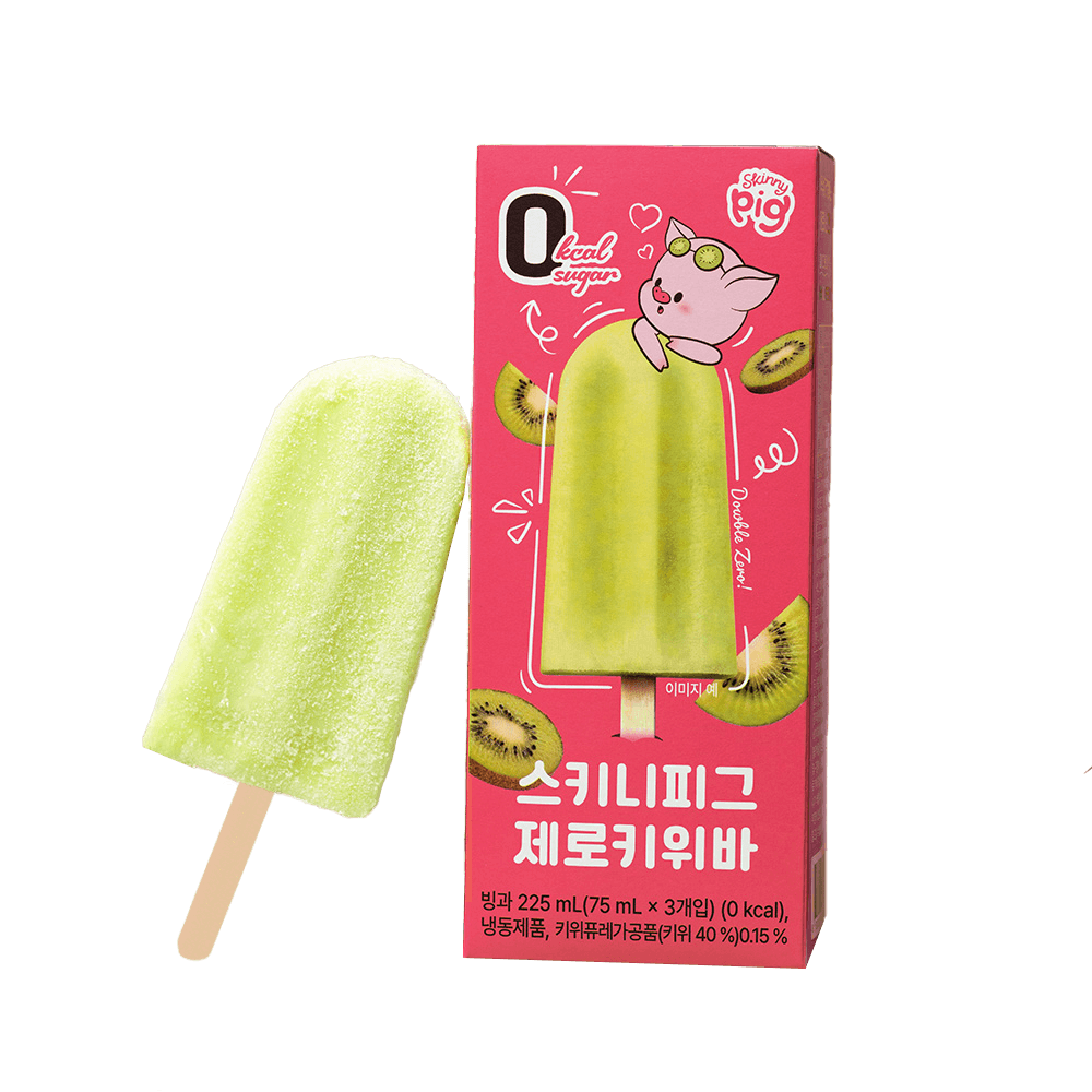스키니피그 제로 키위바(3개입)