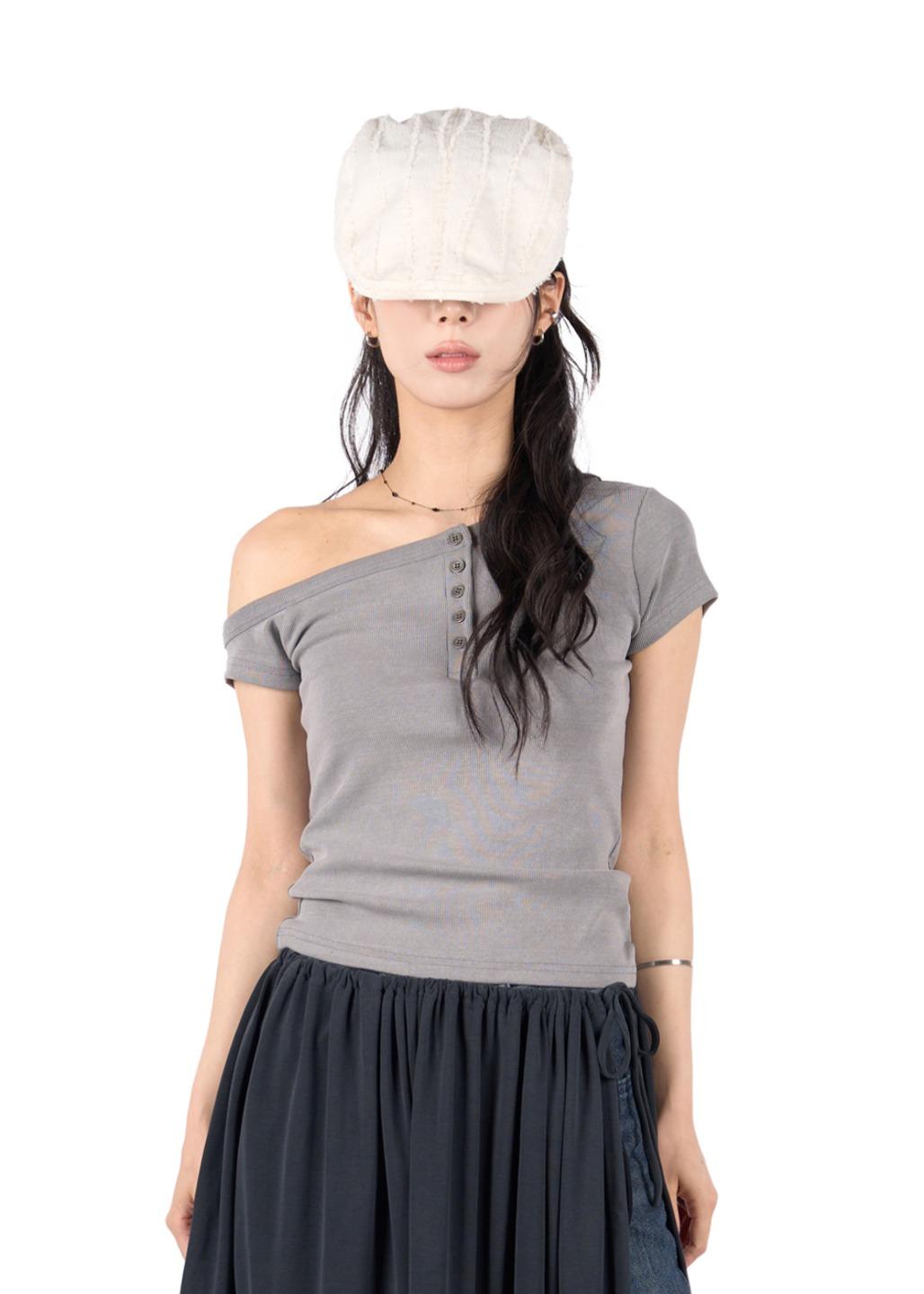 UNBALANCE PIGMENT TEE*휴가 이후 순차 출고*