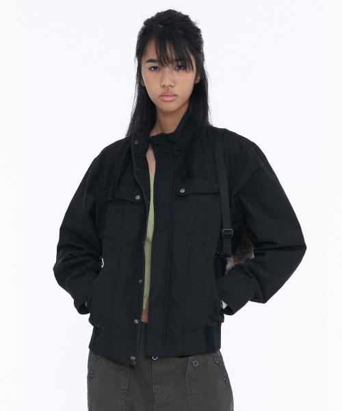 (25FW) Washed Everyday Jacket Black