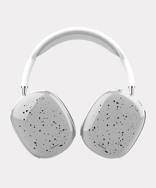 페인팅샌드패턴 디자인 [clear 에어팟맥스케이스]